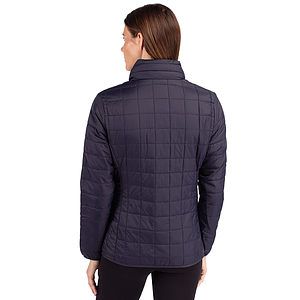 Cutter & Buck Rainier Recycled Insulated Puffer Womens Full Zip Jacket