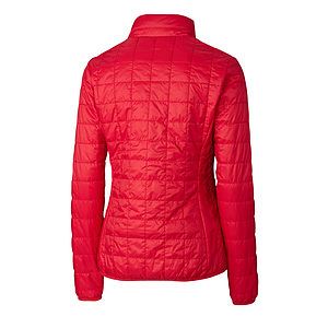 Cutter & Buck Rainier Recycled Insulated Puffer Womens Full Zip Jacket