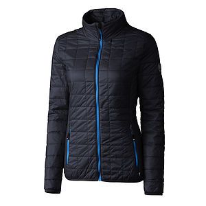 Cutter & Buck Rainier Recycled Insulated Puffer Womens Full Zip Jacket