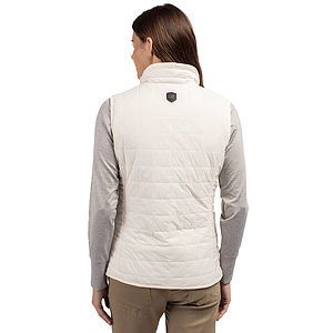 Cutter & Buck Rainier Recycled Insulated Puffer Womens Full Zip Vest
