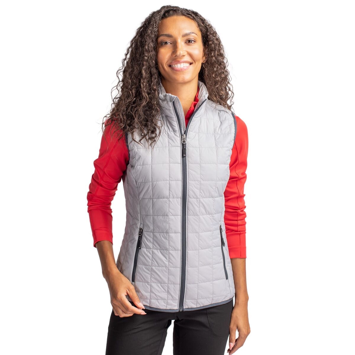 Custom Cutter & buck rainier primaloft® womens eco insulated
