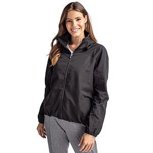 Cutter & Buck Charter Recycled Packable Womens Full Zip Jacket