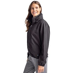 Cutter & Buck Charter Recycled Packable Womens Full Zip Jacket
