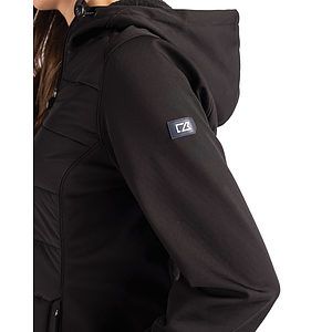 Cutter & Buck Evoke Recycled HoneycombFleece Womens Hybrid Full Zip Jacket