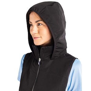 Cutter & Buck Charter Recycled Packable Womens Full Zip Vest