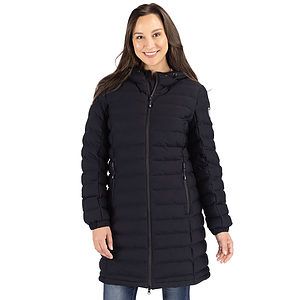 Cutter & Buck Mission Ridge Repreve Eco Insulated Womens Long Puffer Jacket