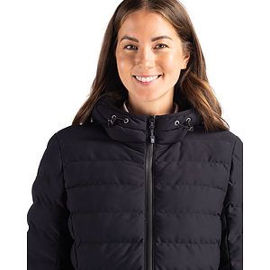 Cutter & Buck Mission Ridge Repreve Eco Insulated Womens Long Puffer Jacket