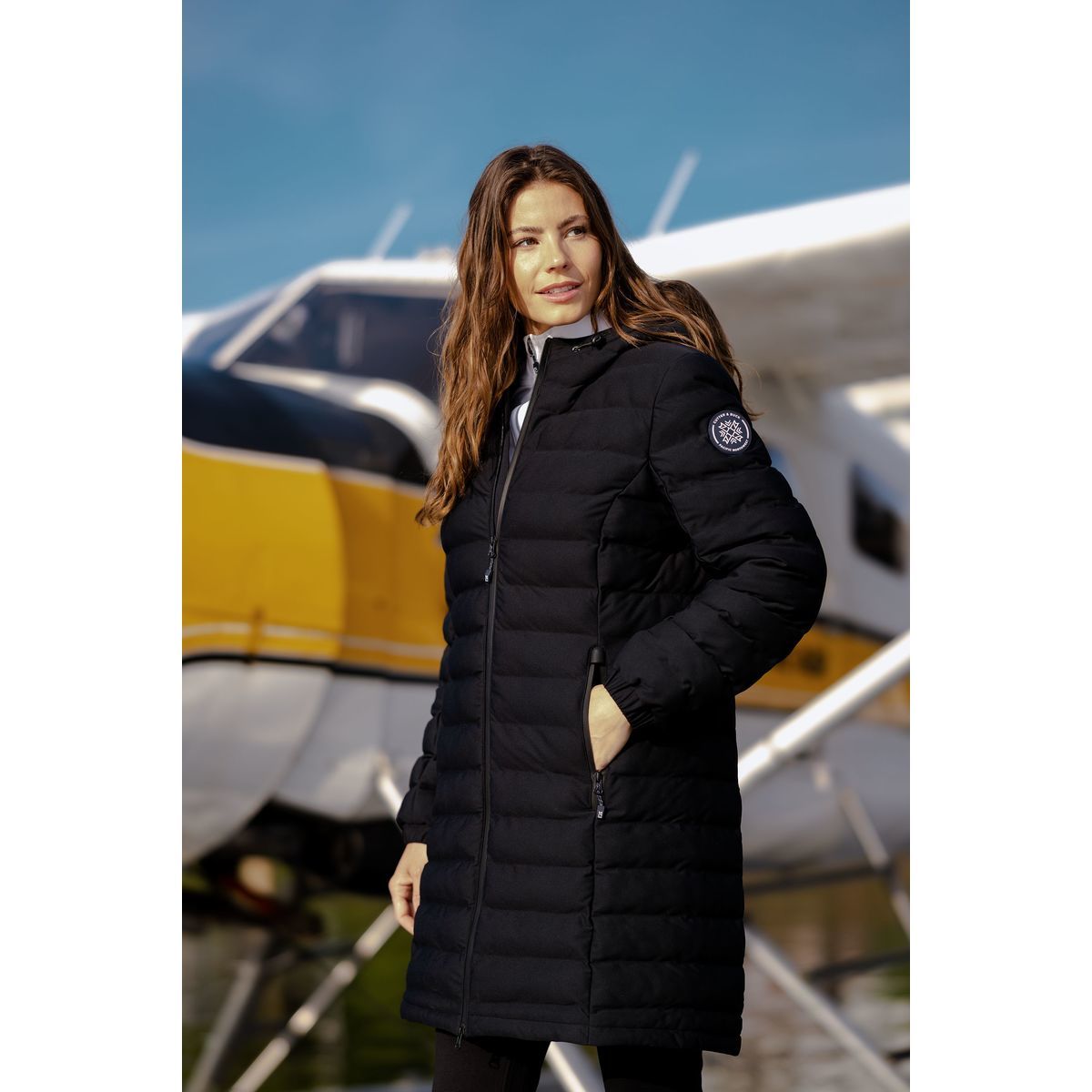 Cutter & Buck Mission Ridge Repreve Eco Insulated Womens Long Puffer Jacket