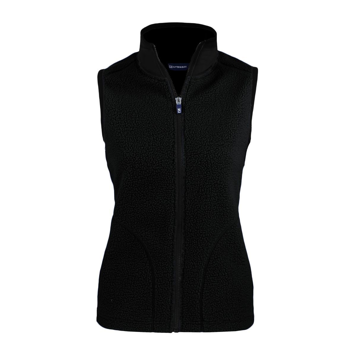 Cutter & Buck Cascade Epic Comfort Recycled Sherpa Fleece Womens Full Zip Vest
