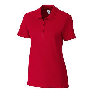 Clique Addison All Cotton Pique Womens Polo