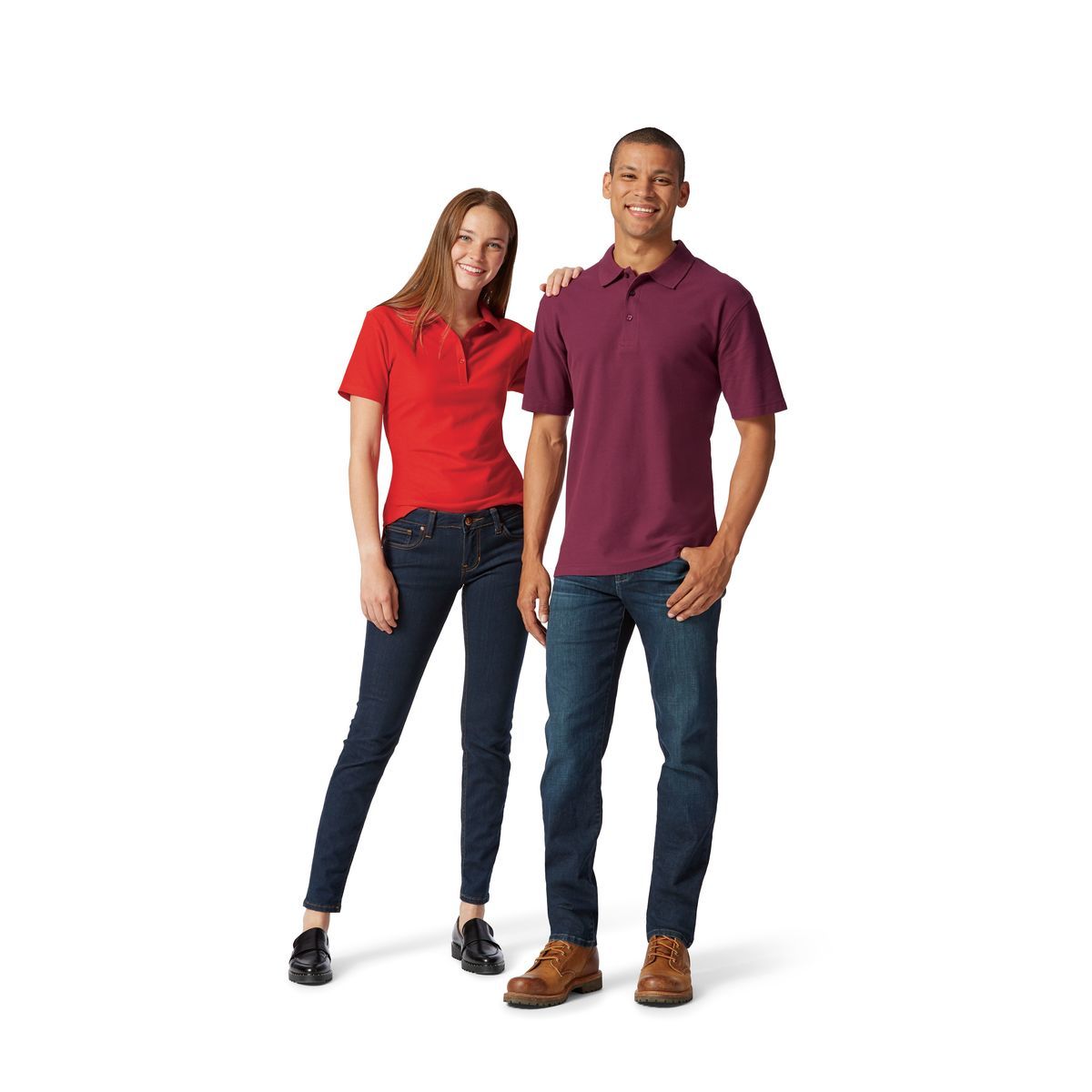Clique Addison All Cotton Pique Womens Polo