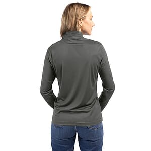 Clique Spin Solution-dyed Performance Interlock Womens Half Zip