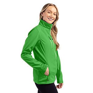 Clique Telemark Recycled Stretch Softshell Womens Full Zip Jacket