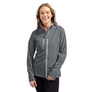 Clique Telemark Recycled Stretch Softshell Womens Full Zip Jacket