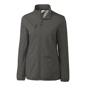 Clique Trail Recycled Stretch Softshell Womens Full Zip Jacket