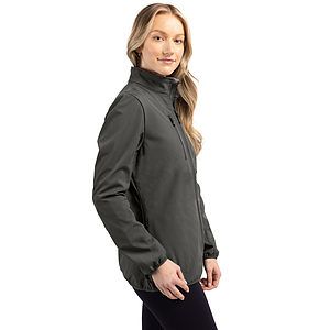 Clique Trail Recycled Stretch Softshell Womens Full Zip Jacket