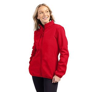 Clique Trail Recycled Stretch Softshell Womens Full Zip Jacket