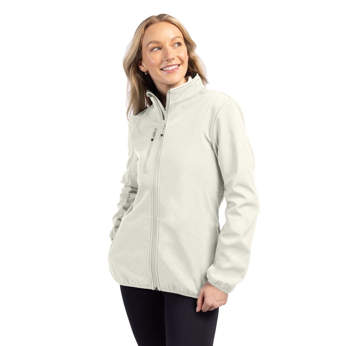 Clique Trail Recycled Stretch Softshell Womens Full Zip Jacket