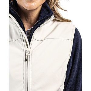 Clique Trail Recycled Stretch Softshell Womens Full Zip Vest