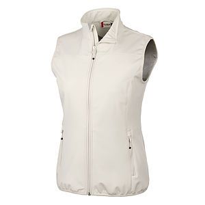 Clique Trail Recycled Stretch Softshell Womens Full Zip Vest