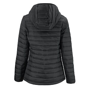 Clique Valhalla Recycled Insulated Puffer Womens Full Zip Hooded Jacket