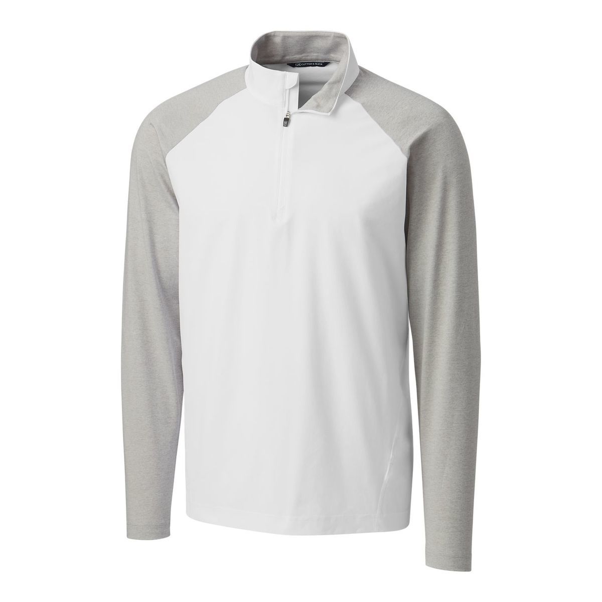 Cutter & buck response lightweight hybrid quarter zip mens pullover