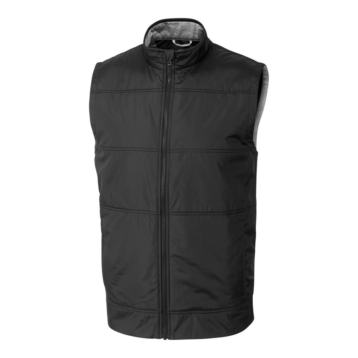Cutter & Buck Stealth Hybrid Quilted Mens Big and Tall Windbreaker Vest Big & Tall
