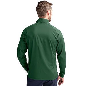 Cutter & Buck Adapt Recycled Soft Knit Stretch Mens Hybrid Full Zip Jacket