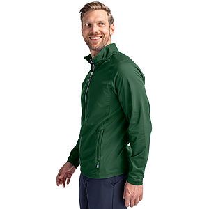 Cutter & Buck Adapt Recycled Soft Knit Stretch Mens Hybrid Full Zip Jacket