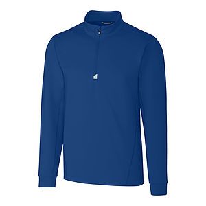 Cutter & Buck Traverse Recycled Smooth Stretch Mens Quarter Zip Pullover