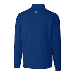 Cutter & Buck Traverse Recycled Smooth Stretch Mens Quarter Zip Pullover