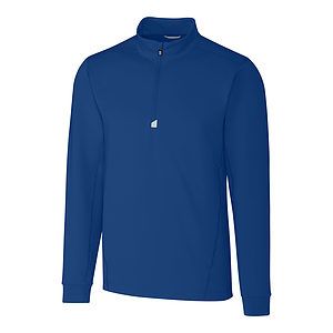 Cutter & Buck Traverse Recycled Smooth Stretch Mens Quarter Zip Pullover