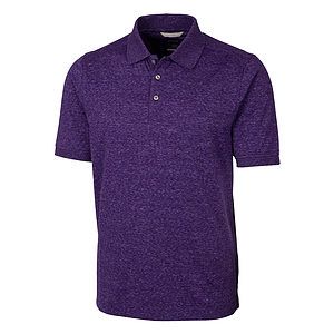 Cutter & Buck Advantage Cotton-Blend Pique Mens Space-Dye Polo