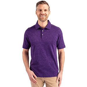 Cutter & Buck Advantage Cotton-Blend Pique Mens Space-Dye Polo