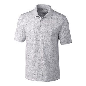 Cutter & Buck Advantage Cotton-Blend Pique Mens Space-Dye Polo