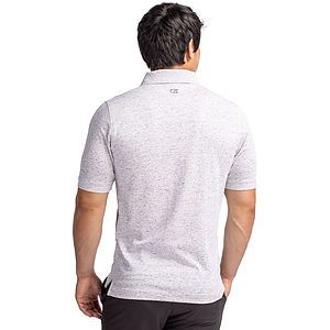 Cutter & Buck Advantage Cotton-Blend Pique Mens Space-Dye Polo