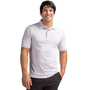 Cutter & Buck Advantage Cotton-Blend Pique Mens Space-Dye Polo