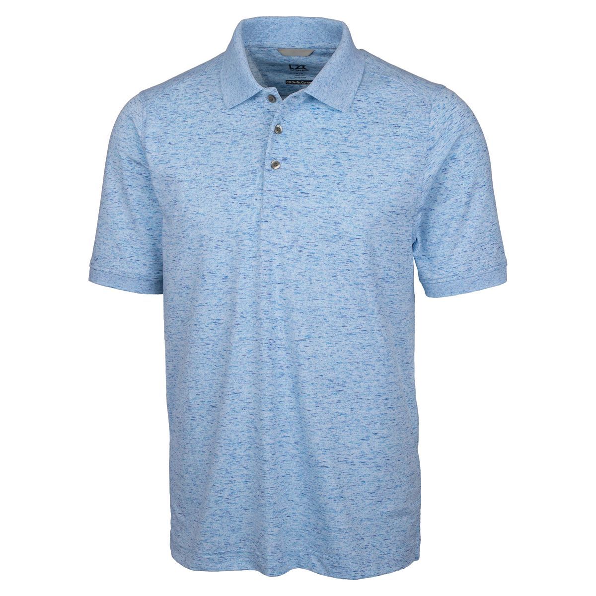 Cutter & Buck Advantage Cotton-Blend Pique Mens Space-Dye Polo
