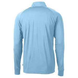 Cutter & Buck Adapt Recycled Soft Knit Stretch  Mens Quarter Zip Pullover