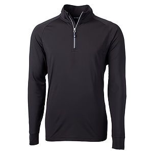 Cutter & Buck Adapt Recycled Soft Knit Stretch  Mens Big & Tall Quarter Zip Pullover Big & Tall