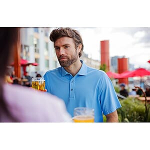 Cutter & Buck Virtue Recycled Featherlight Pique Mens Polo