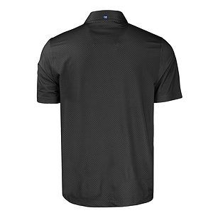 Cutter  Buck Pike Eco Tonal Geo Print Stretch Recycled Mens Polo