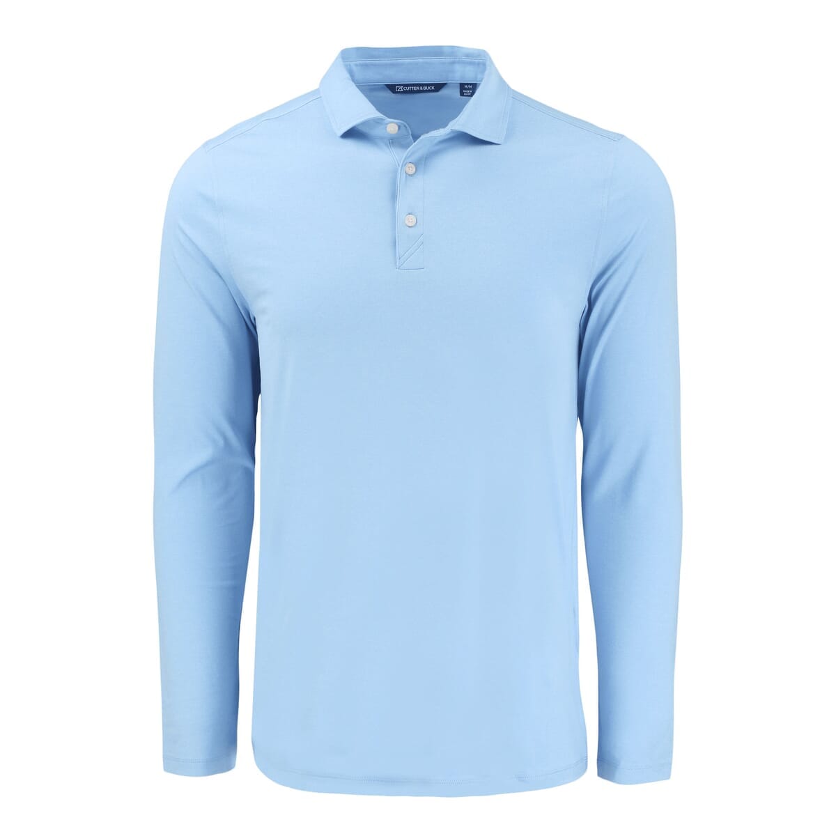 Cutter & Buck Coastline Recycled Double Peached Mens Long Sleeve Polo