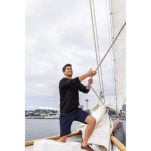 Cutter & Buck Roam Recycled Buttery-Soft Knit Mens Crew Neck Pullover
