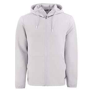 Cutter & Buck Roam Recycled Buttery-Soft Knit Mens Full Zip Hooded Jacket