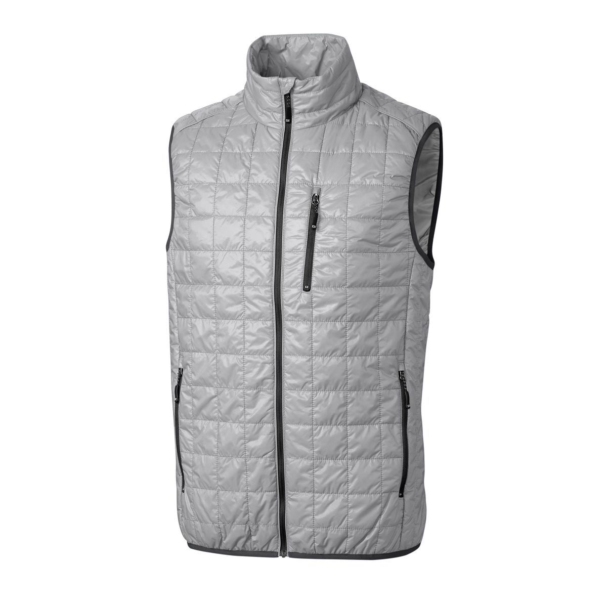 Cutter & Buck Rainier Recycled Insulated Puffer Mens Full Zip Vest