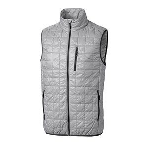 Cutter & Buck Rainier Recycled Insulated Puffer Mens Full Zip Vest
