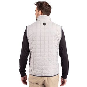 Cutter & Buck Rainier Recycled Insulated Puffer Mens Full Zip Vest