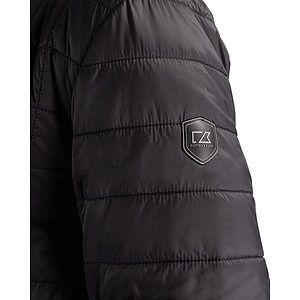 Cutter & Buck Rainier Recycled Insulated Puffer Mens Full Zip Shirt Jacket