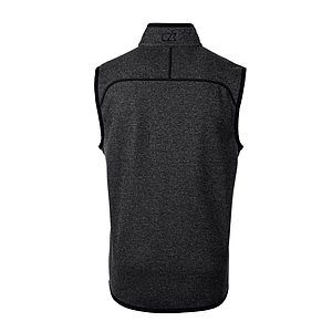 Cutter & Buck Mainsail Sweater-Knit Mens Big and Tall Full Zip Vest Big & Tall